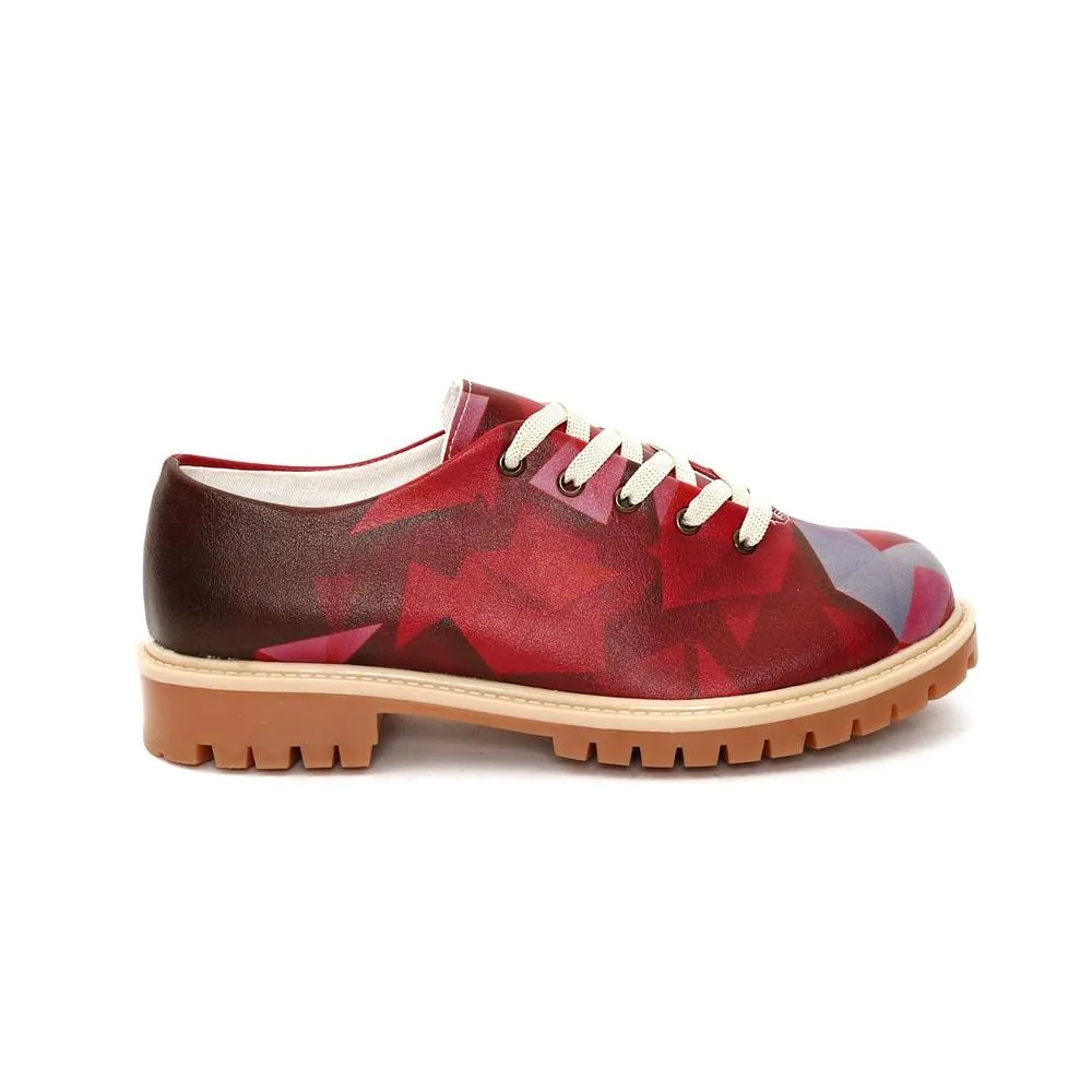 Colored Prismas Oxford Shoes TMK6512